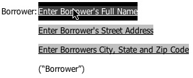 Sample LoanBack Promissory Note